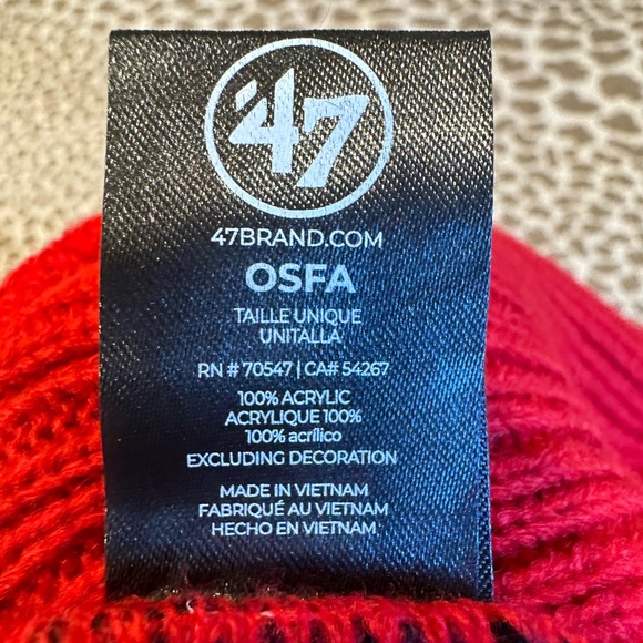 NWT UGA Georgia Bulldogs Pom Beanie with Logo~OS~Black w White Stripe~$35 - Picture 8 of 11